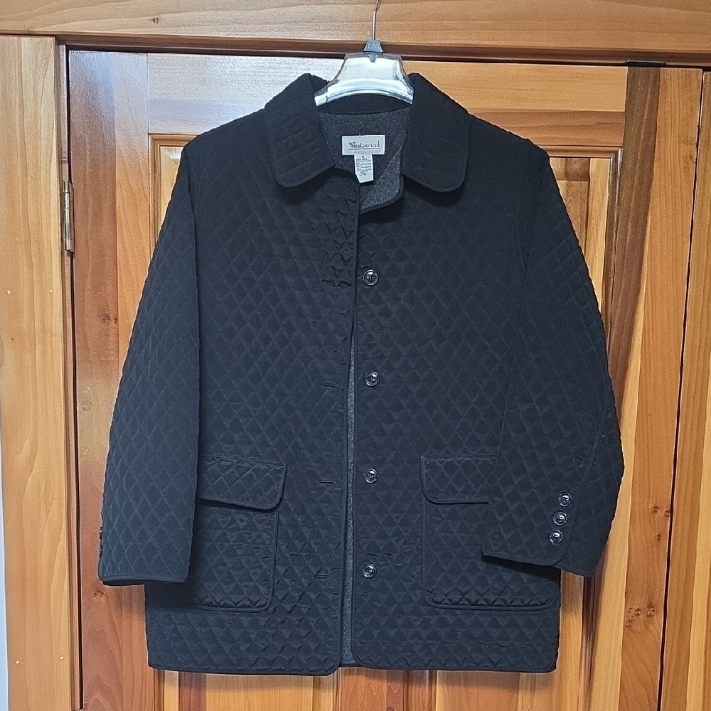 Westbound Womens Black Quilted Jacket